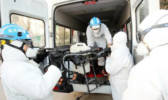 工业无人机防疫大展身手,石家庄消杀30多万平米(图4) 工业无人机防疫大展身手,石家庄消杀30多万平米(图4)